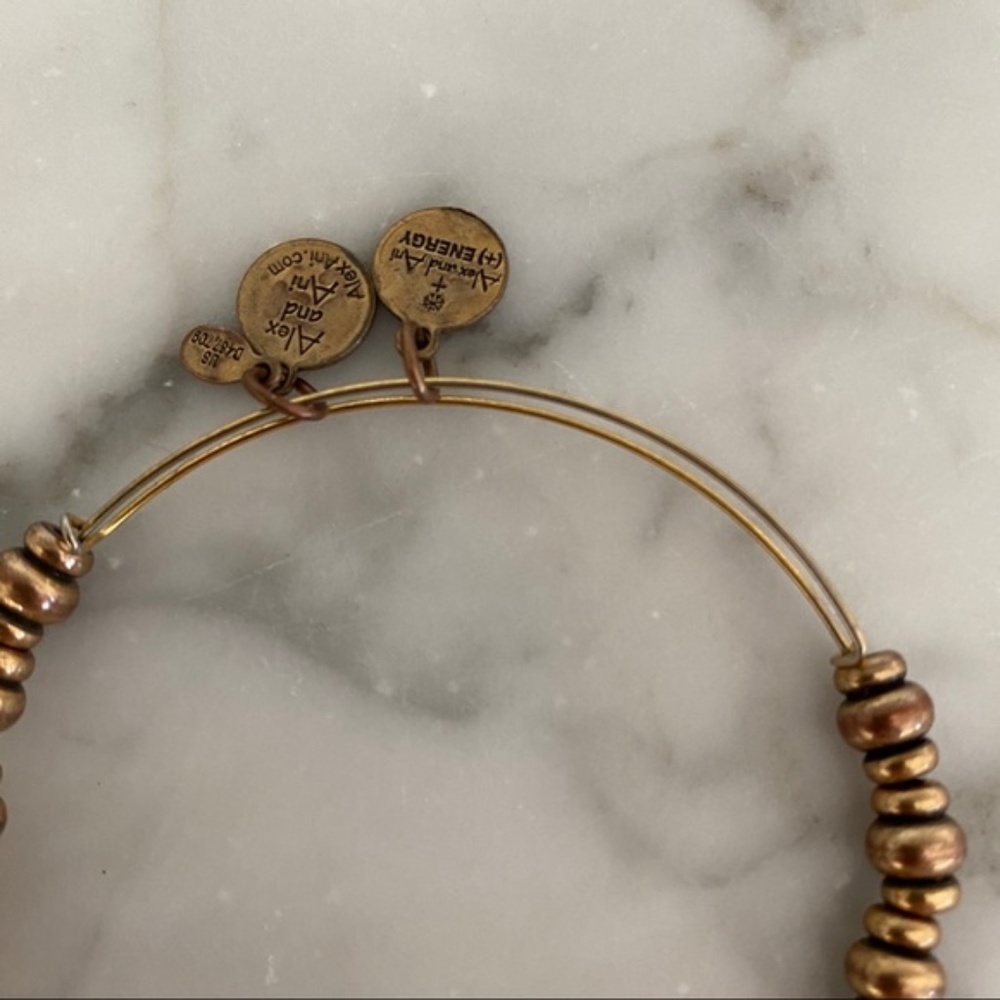ALEX AND ANI Rocker Beaded Bangle - Picture 6 of 7